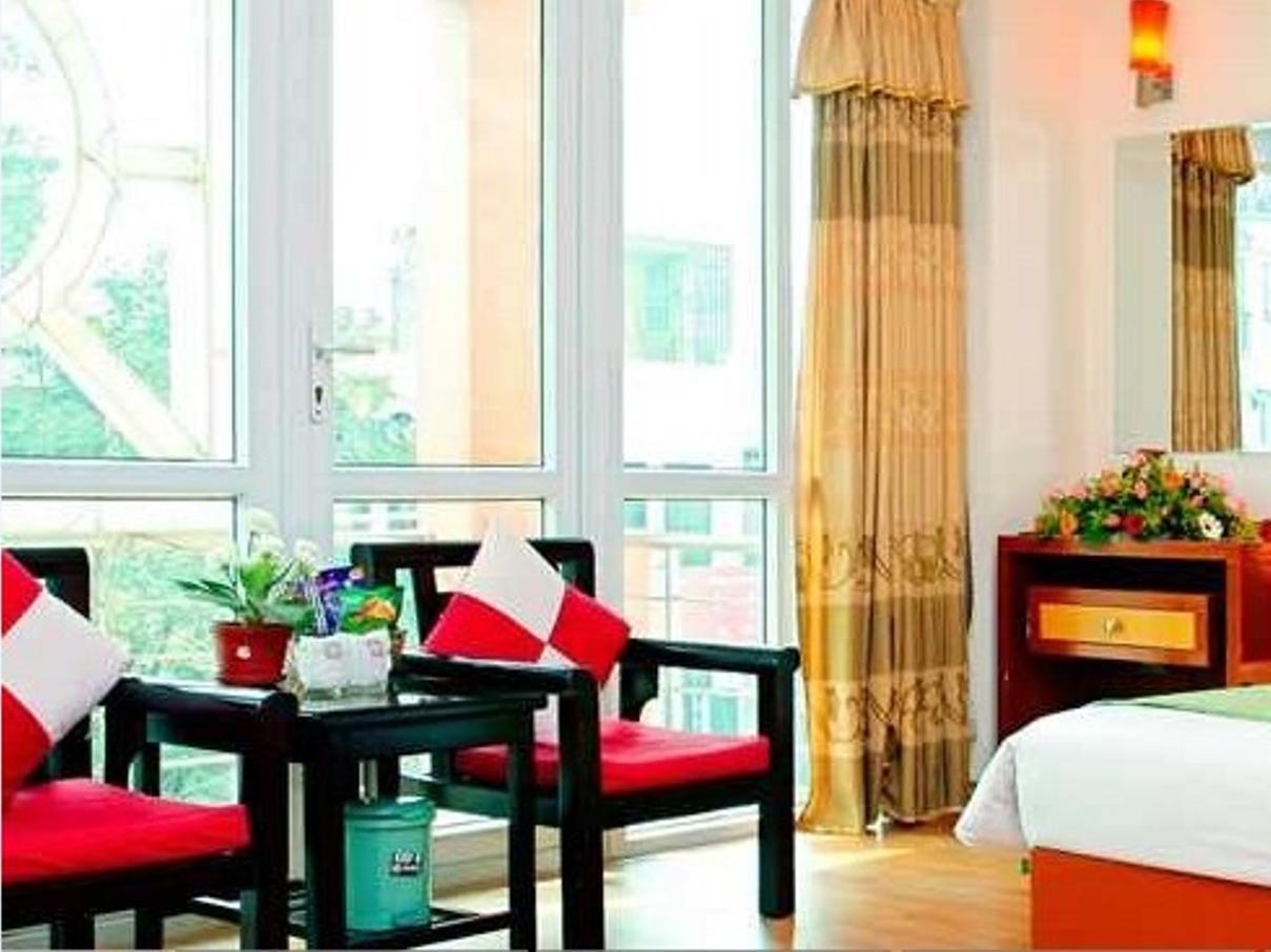 Van Mieu Hotel Hanoi Eksteriør billede