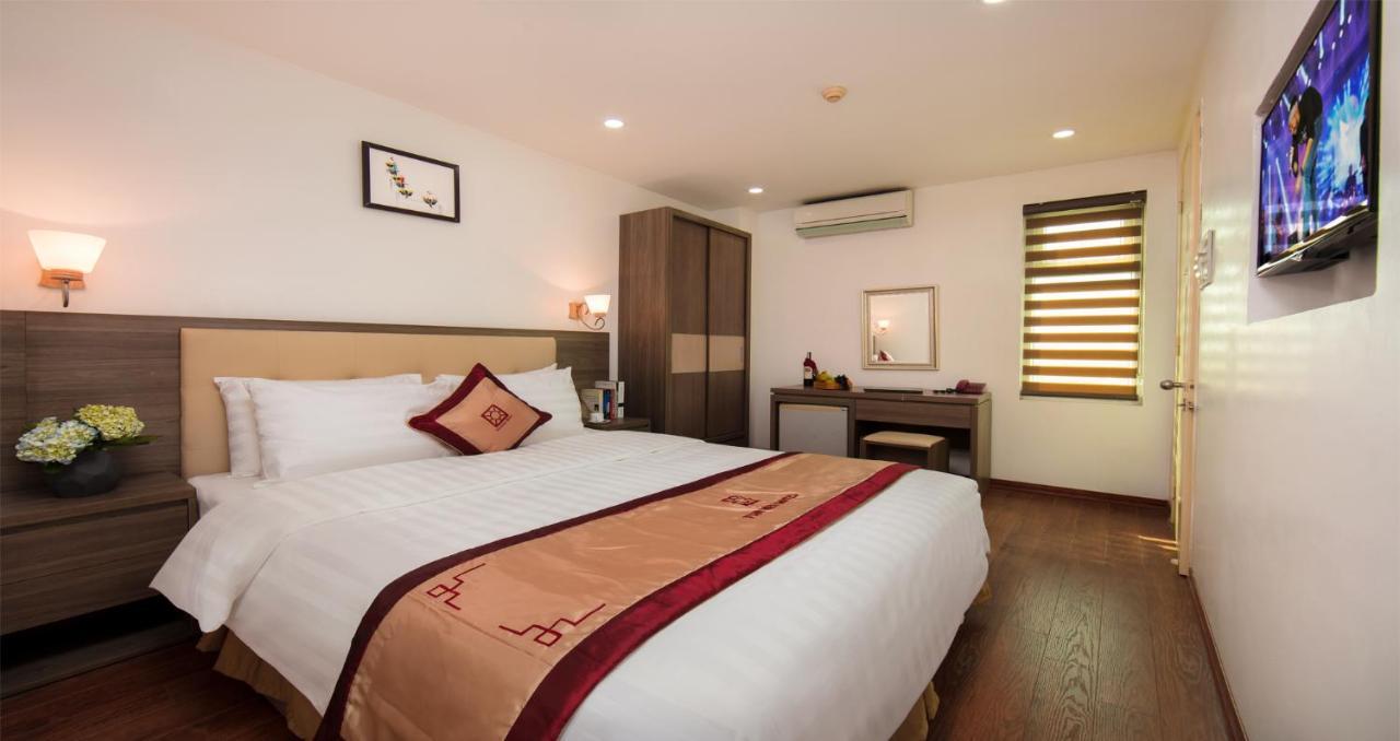 Van Mieu Hotel Hanoi Eksteriør billede