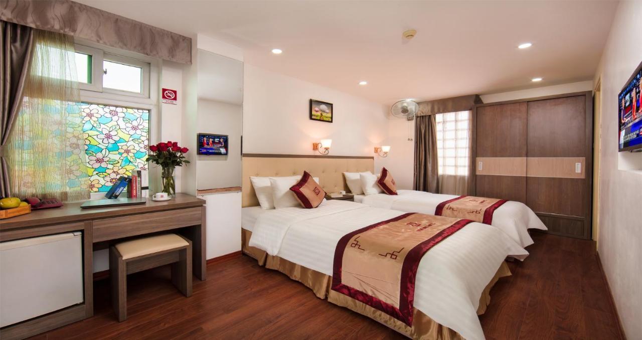 Van Mieu Hotel Hanoi Eksteriør billede