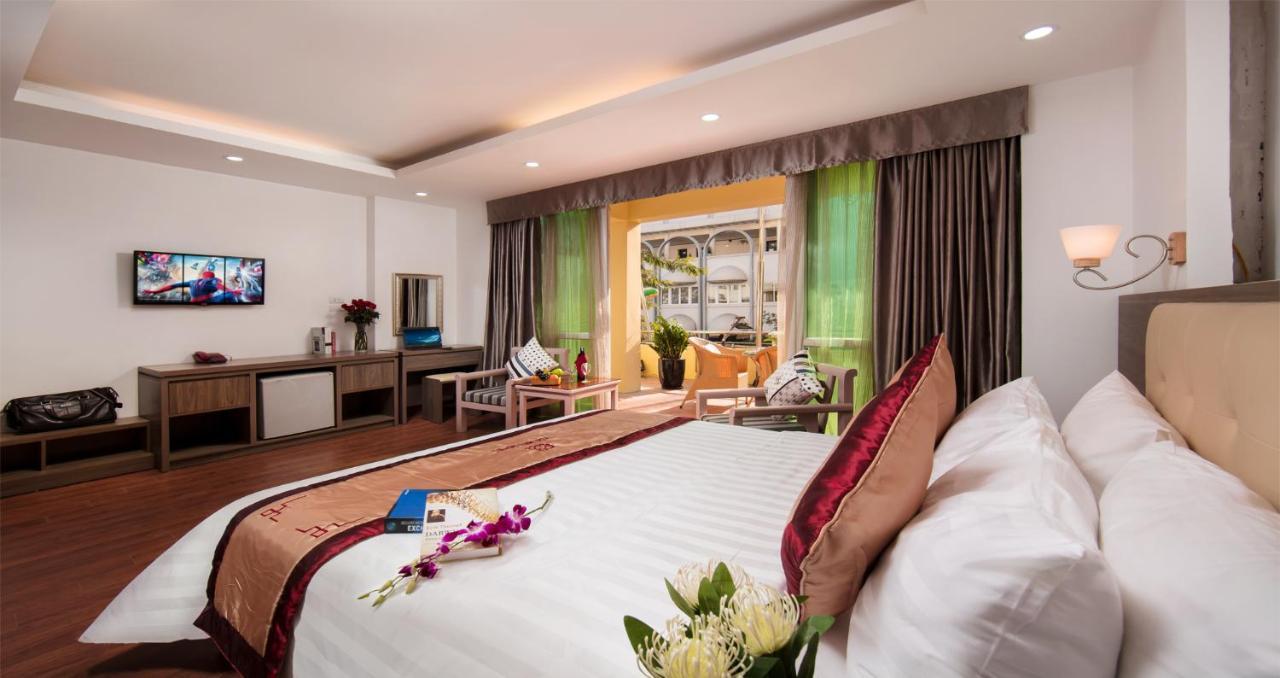 Van Mieu Hotel Hanoi Eksteriør billede