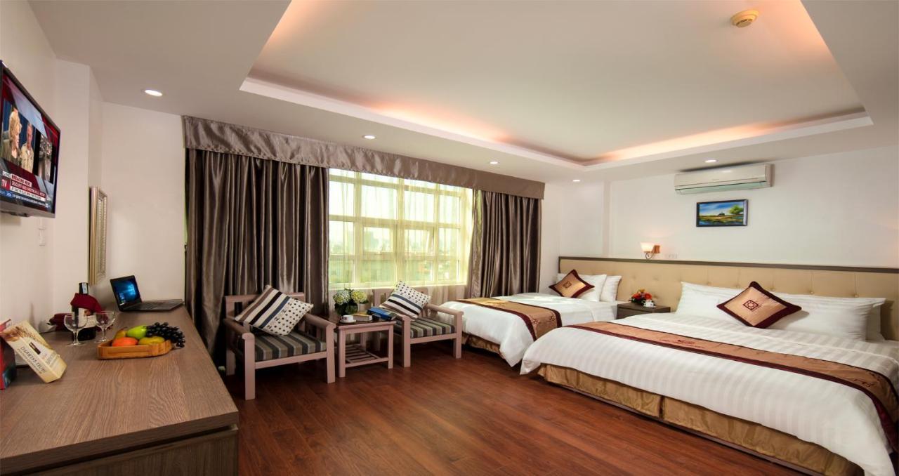 Van Mieu Hotel Hanoi Eksteriør billede
